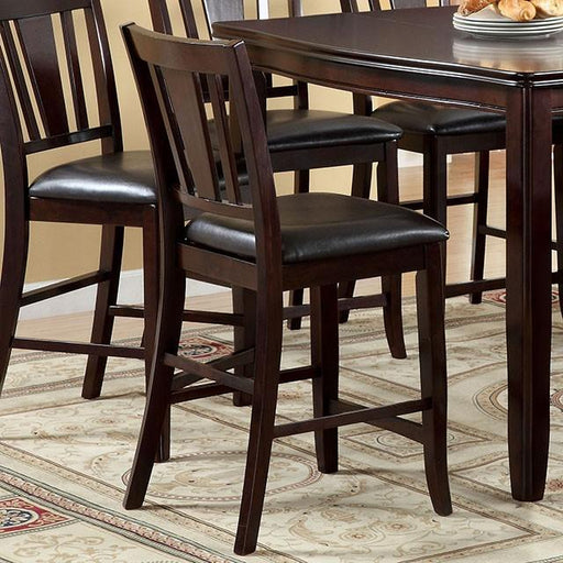 Edgewood II Espresso Counter Ht. Chair (2/CTN) - Carl's Furniture (Garden City, KS)