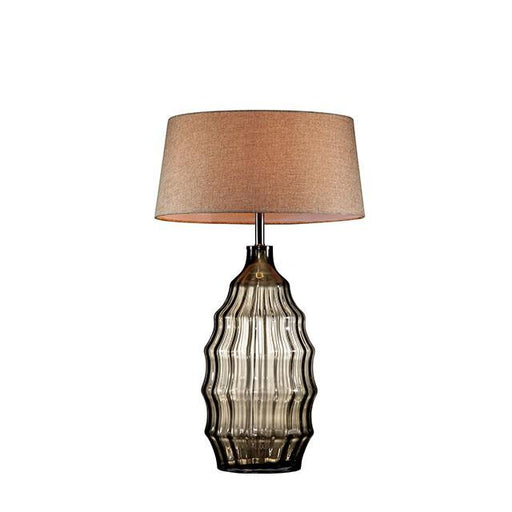 Elen Olive 28"H Olive Glass Table Lamp - Carl's Furniture (Garden City, KS)