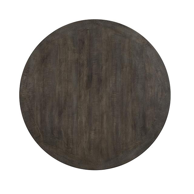 AULETTA Round Dining Table, Gray - Carl's Furniture (Garden City, KS)