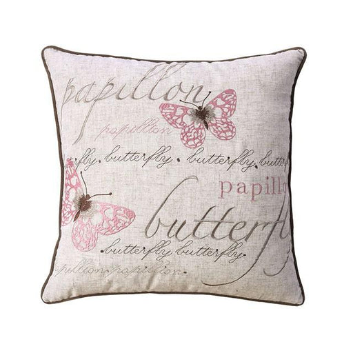 Elsa Natural 20" X 20" Pillow, Natural (2/CTN) - Carl's Furniture (Garden City, KS)