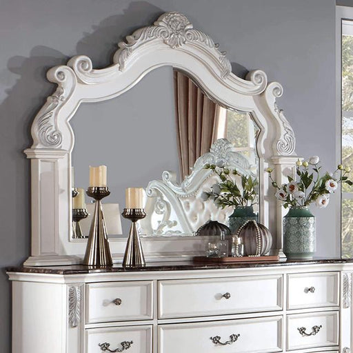 ESPARANZA Mirror, Pearl White - Carl's Furniture (Garden City, KS)