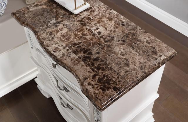 ESPARANZA Night Stand, Pearl White - Carl's Furniture (Garden City, KS)