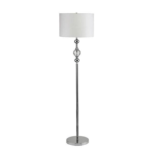 Emi White Floor Lamp - Carl's Furniture (Garden City, KS)