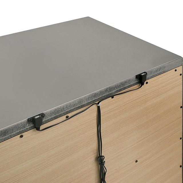 EMMELINE Night Stand w/ USB Outlet - Carl's Furniture (Garden City, KS)