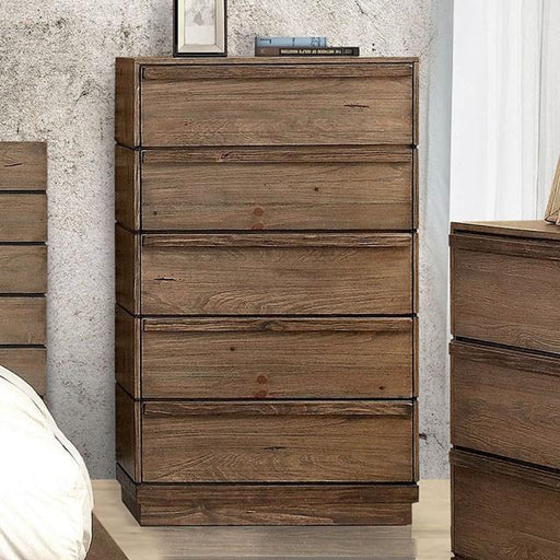 COIMBRA Rustic Natural Tone Chest - Carl's Furniture (Garden City, KS)