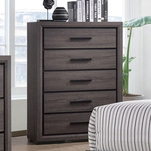 Conwy Gray Chest - Carl's Furniture (Garden City, KS)
