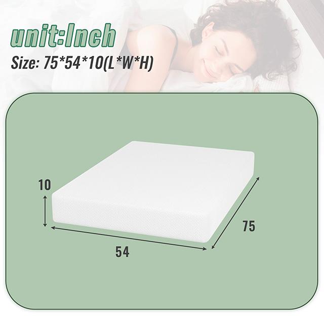 Coreopsis 10" Full Memory Foam Wave Comfort - Carl's Furniture (Garden City, KS)
