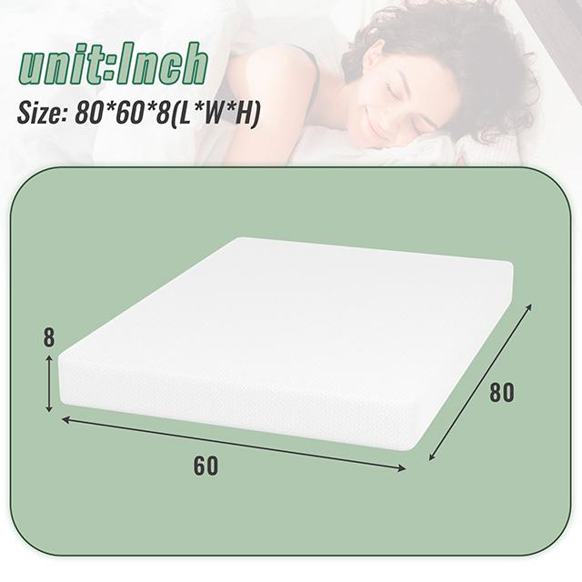 Coreopsis 8" Queen Memory Foam Wave Comfort - Carl's Furniture (Garden City, KS)