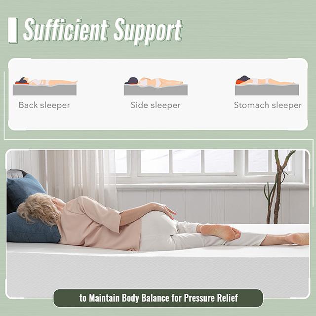 Coreopsis 8" Queen Memory Foam Wave Comfort - Carl's Furniture (Garden City, KS)