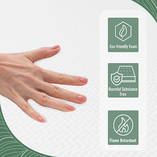Coreopsis 8" Queen Memory Foam Wave Comfort - Carl's Furniture (Garden City, KS)