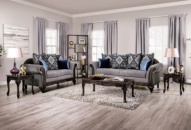 GUSTAVO Loveseat - Carl's Furniture (Garden City, KS)