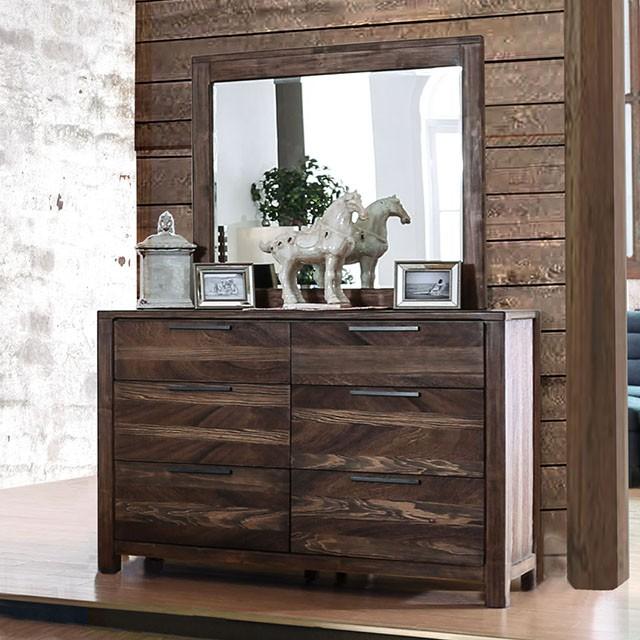 Hankinson Rustic Natural Tone Mirror - Carl's Furniture (Garden City, KS)
