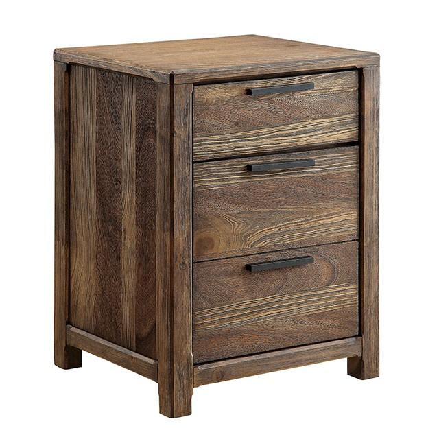Hankinson Rustic Natural Tone Night Stand - Carl's Furniture (Garden City, KS)