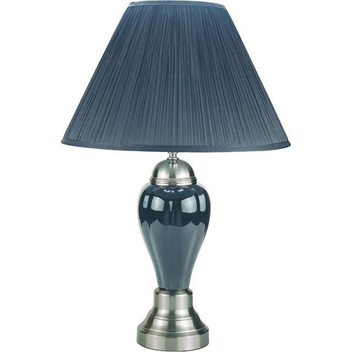 Hanna Gray 27"H Grey Table Lamp - Carl's Furniture (Garden City, KS)