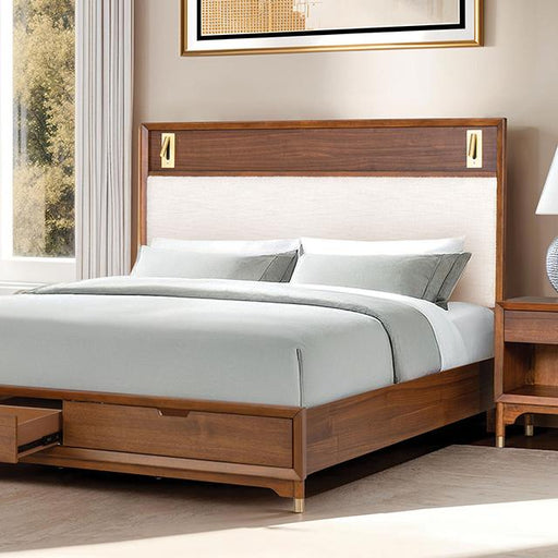 Hepburne E.King & Queen Bed With Storage & Without Storage - Carl's Furniture (Garden City, KS)