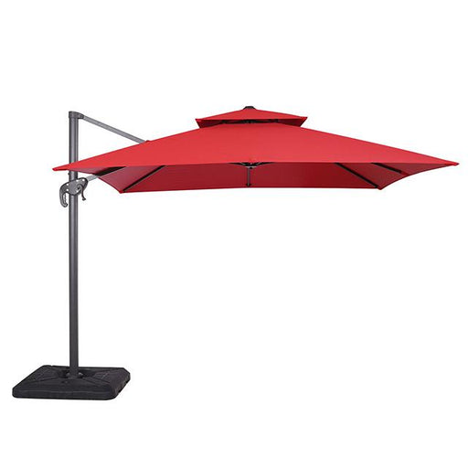 Hero 10 Ft Square Umbrella w/ Double Top + 37" Large Base - Carl's Furniture (Garden City, KS)