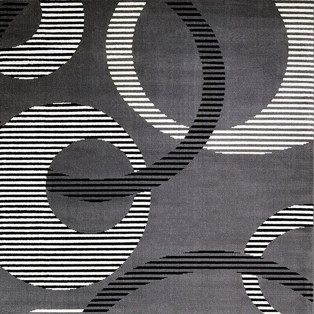 Blitar Brown Black, Brown Cream, & Gray 5' X 7' Area Rug - Carl's Furniture (Garden City, KS)