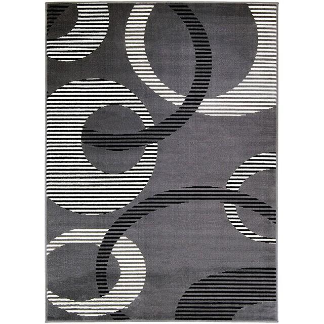Blitar Brown Black, Brown Cream, & Gray 5' X 7' Area Rug - Carl's Furniture (Garden City, KS)