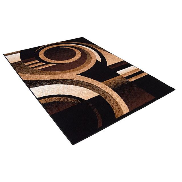 Blitar Brown Black, Brown Cream, & Gray 5' X 7' Area Rug - Carl's Furniture (Garden City, KS)