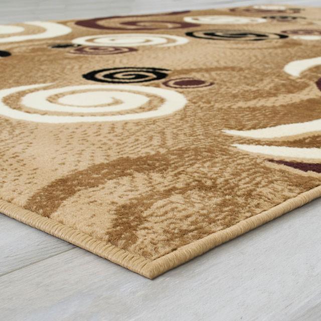 Blitar Brown Black, Brown Cream, & Gray 5' X 7' Area Rug - Carl's Furniture (Garden City, KS)