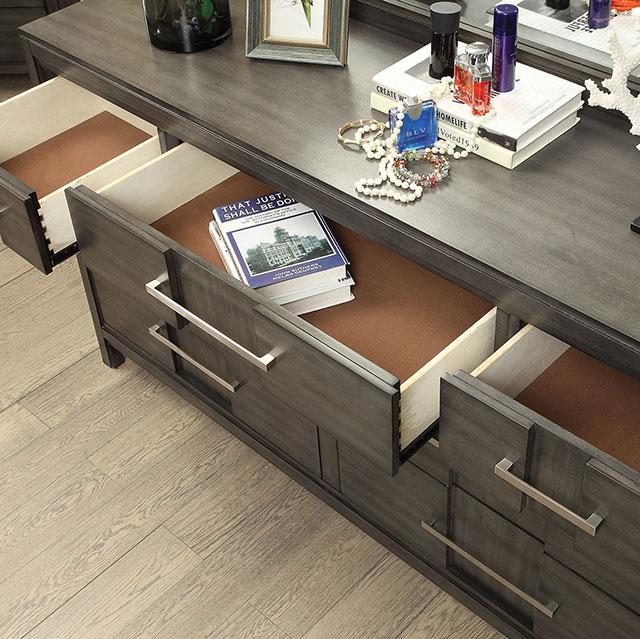 Berenice Gray Chest - Carl's Furniture (Garden City, KS)