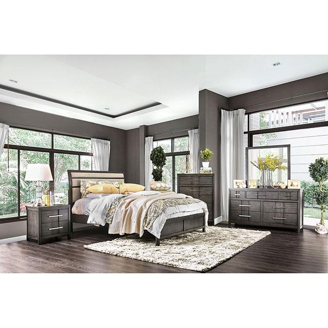 Berenice Gray Mirror - Carl's Furniture (Garden City, KS)