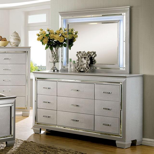 BELLANOVA Silver Mirror - Carl's Furniture (Garden City, KS)