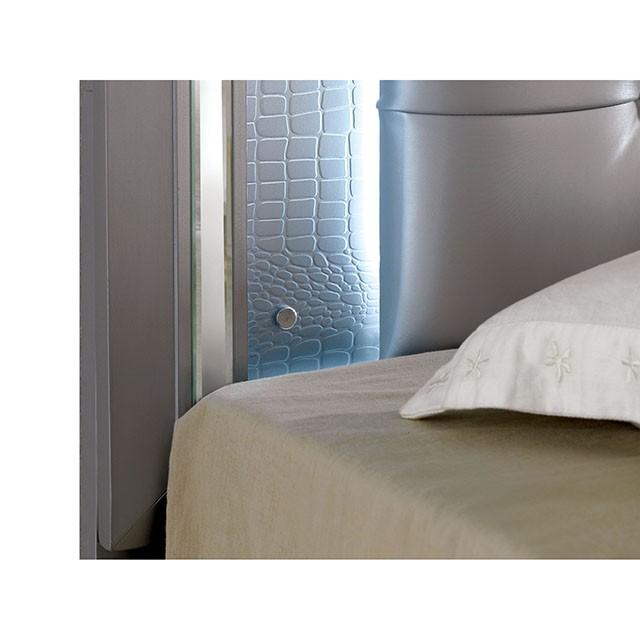 BELLANOVA Silver Cal.King , E.King, & Queen Bed - Carl's Furniture (Garden City, KS)