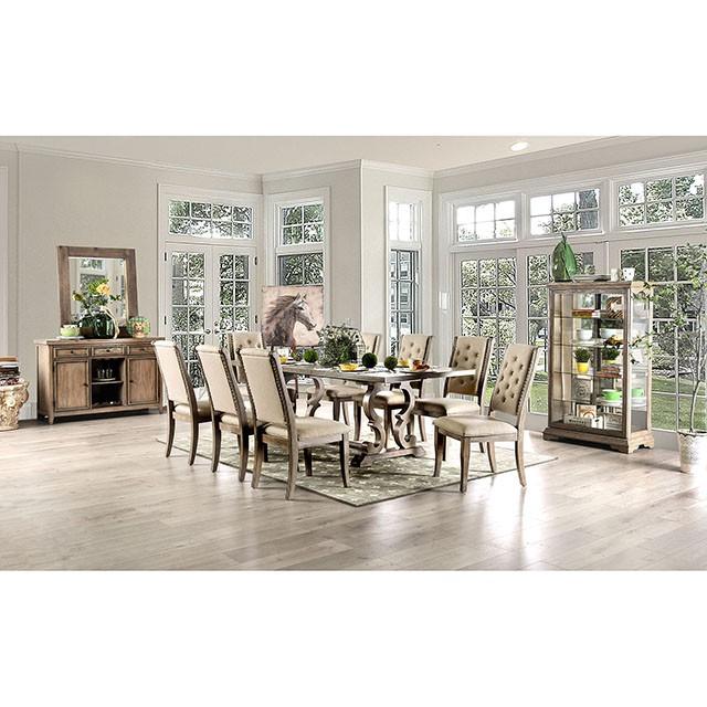 Patience Rustic Natural Tone Dining Table - Carl's Furniture (Garden City, KS)