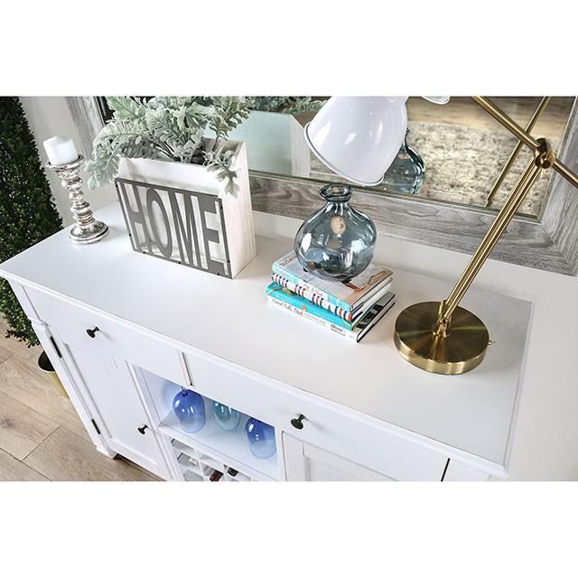 Kaliyah Antique White Server - Carl's Furniture (Garden City, KS)