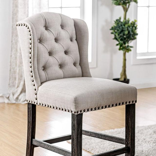 SANIA Counter Ht. Wingback Chair (2/CTN) - Carl's Furniture (Garden City, KS)