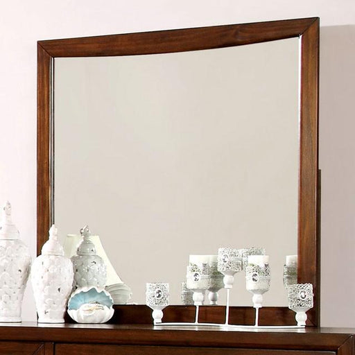 SNYDER Brown Cherry Mirror - Carl's Furniture (Garden City, KS)