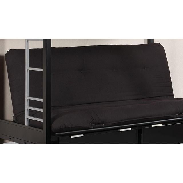 KNOX Black 6" Black Futon Mattress - Carl's Furniture (Garden City, KS)