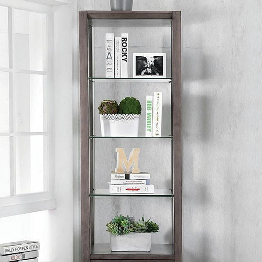Tienen Gray Pier Cabinet - Carl's Furniture (Garden City, KS)