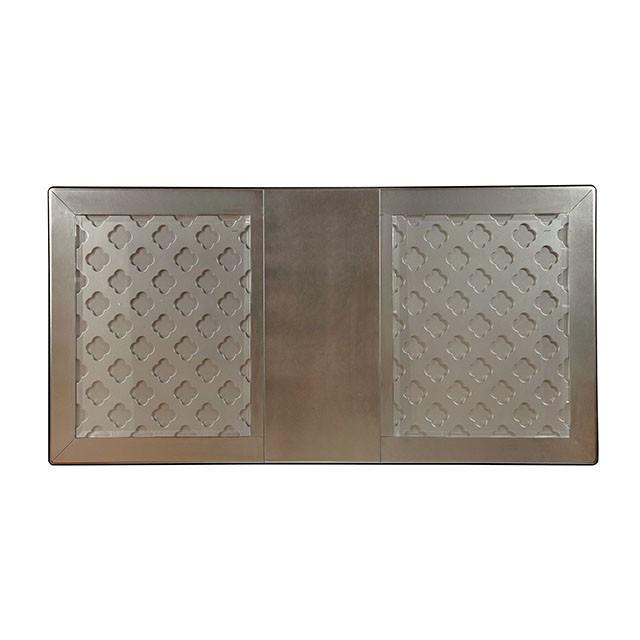 Amina Champagne Dining Table - Carl's Furniture (Garden City, KS)