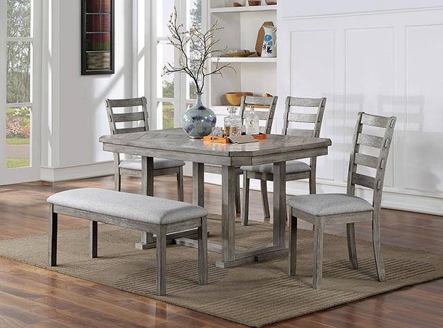 LAQUILA Side Chair (2/CTN), Gray - Carl's Furniture (Garden City, KS)
