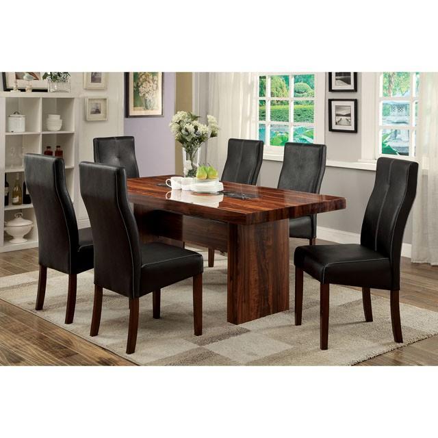 BONNEVILLE I Brown Cherry Dining Table - Carl's Furniture (Garden City, KS)