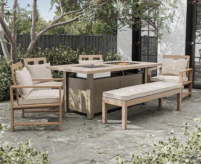 Bordeaux Bench - Carl's Furniture (Garden City, KS)