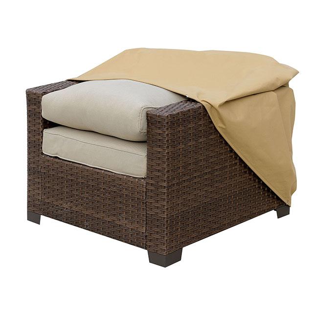 BOYLE Light Brown Dust Cover for Chair - Carl's Furniture (Garden City, KS)