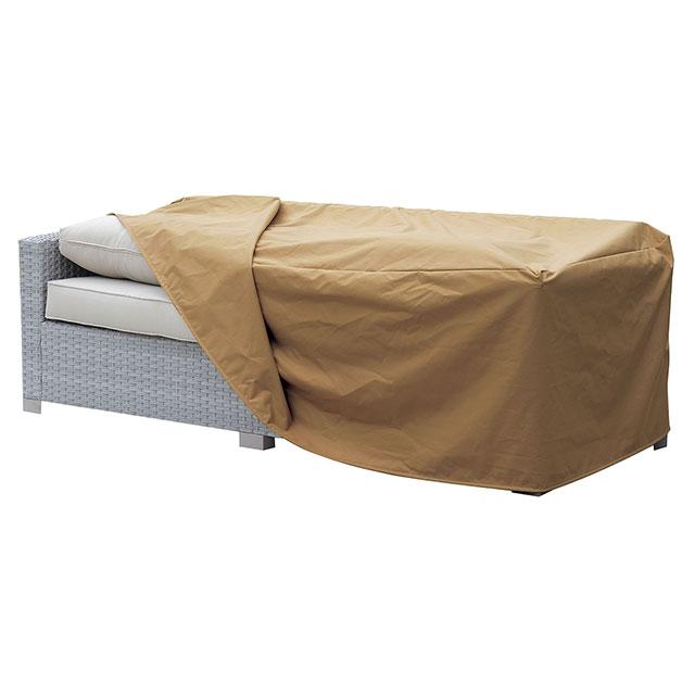 BOYLE Light Brown Dust Cover for Sofa - Carl's Furniture (Garden City, KS)
