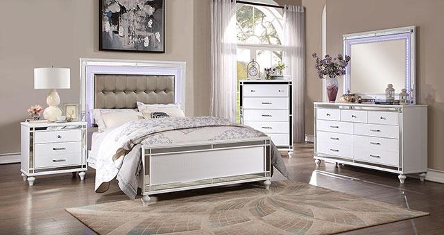 BRACHIUM Mirror, White - Carl's Furniture (Garden City, KS)