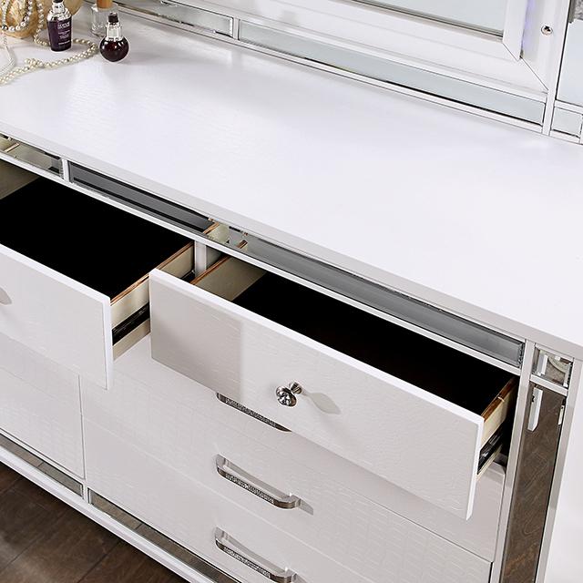 BRACHIUM Dresser, White - Carl's Furniture (Garden City, KS)