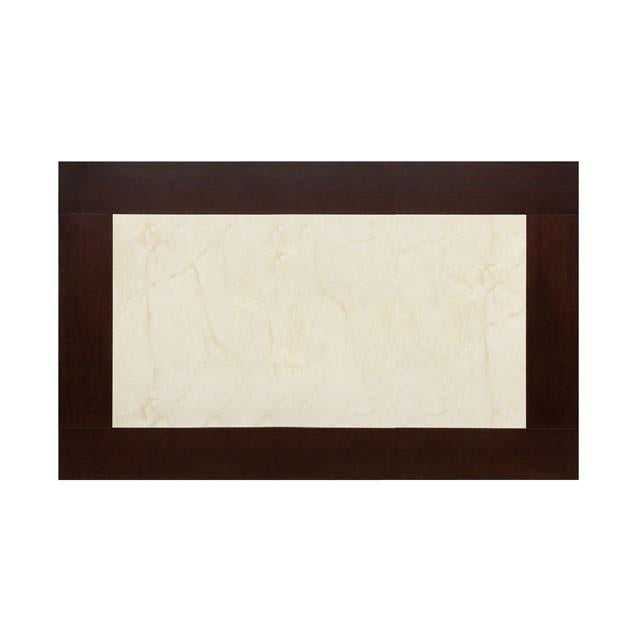 BRENT Dark Cherry/Ivory Dining Table - Carl's Furniture (Garden City, KS)
