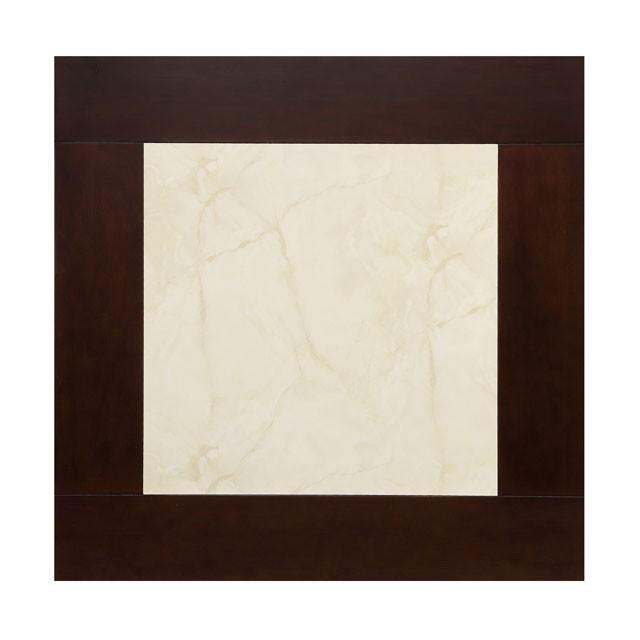 BRENT II Dark Cherry/Ivory Counter Ht. Table w/ Insert - Carl's Furniture (Garden City, KS)