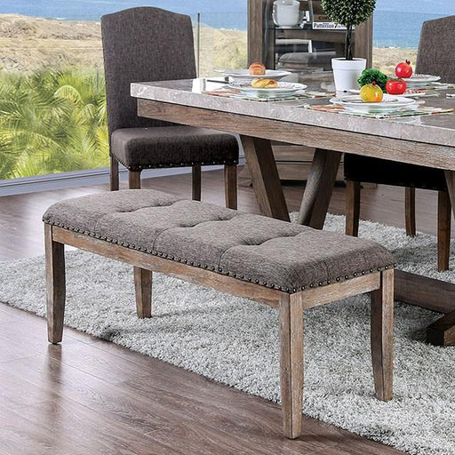 Bridgen Natural/Brown Bench - Carl's Furniture (Garden City, KS)