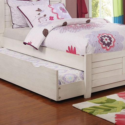 BROGAN Antique White Trundle/Drawers - Carl's Furniture (Garden City, KS)