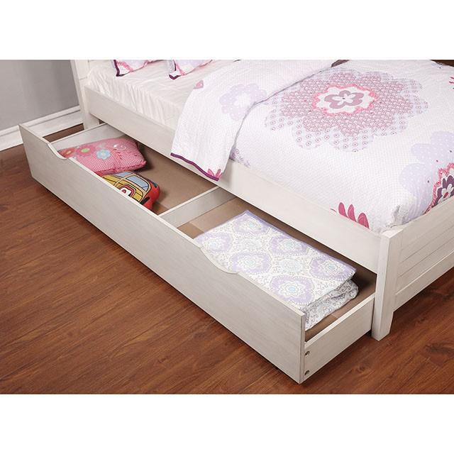 BROGAN Antique White Trundle/Drawers - Carl's Furniture (Garden City, KS)