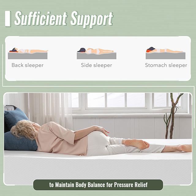 Coreopsis 10" Queen Memory Foam Wave Comfort - Carl's Furniture (Garden City, KS)