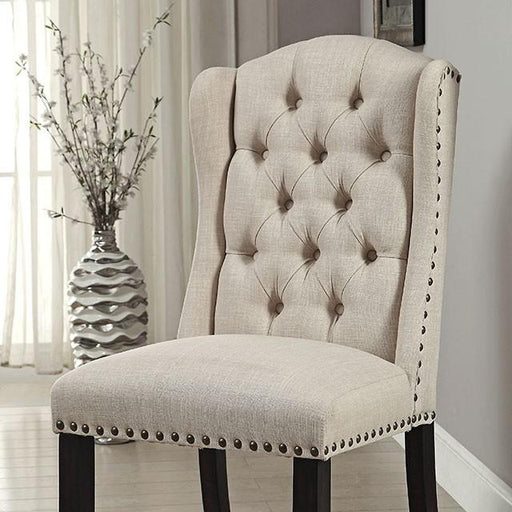 Wingback Chair, Beige (2/CTN) - Carl's Furniture (Garden City, KS)