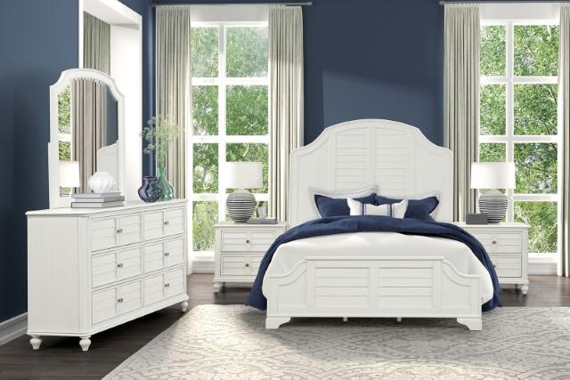 Whitehaven Bed White - Carl's Furniture (Garden City, KS)